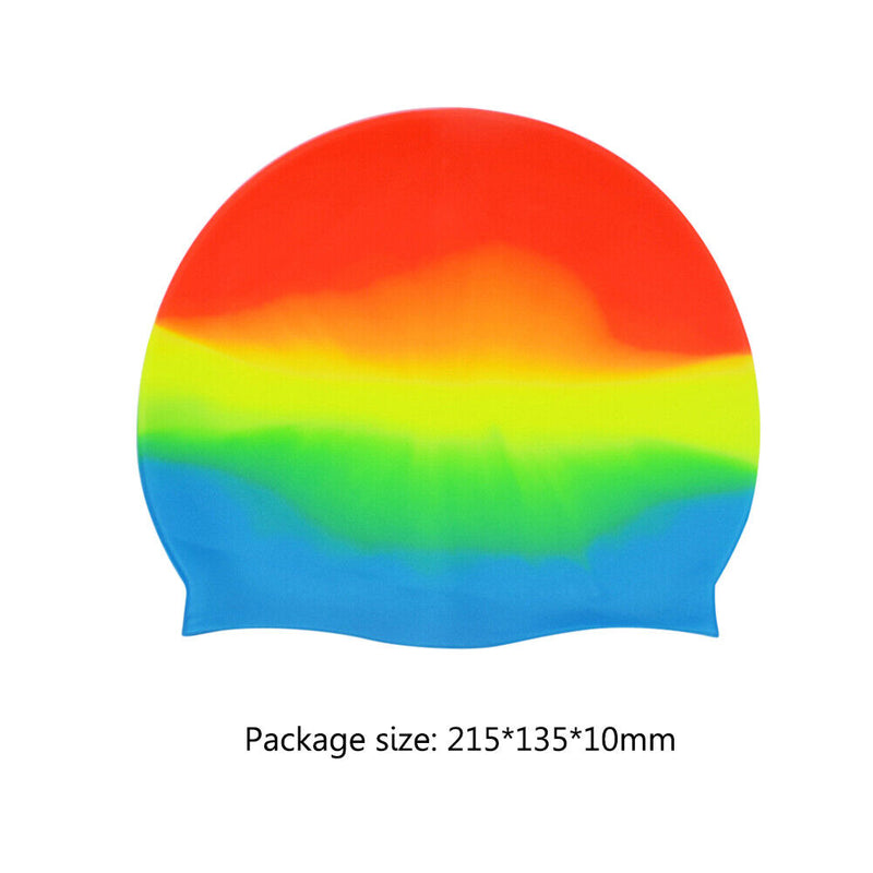Silicone SPA Swimming Caps Women Men Soft Sports Summer Pool Bathing Diving Hat
