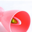 Long Handle Pot Brush Flower Dishwashing Cleaning Kitchen Brushing (Pink)