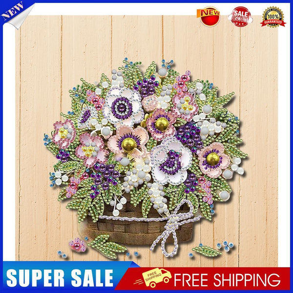 Diamond Painting 5D DIY Flower Partial Special Drill Rhinestone Kit (HB201)