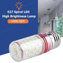 5*E27 220V LED Corn Light Bulb 360 Degree Beam Angle Replace White Light