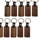 10pcs Schlüsselanhänger rechteckiger Schlüsselanhänger Auto Tasche hängen