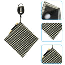 Golf Ball Towel with Carabiner Golf Club Head Maintenance Wiping Cloth Clea