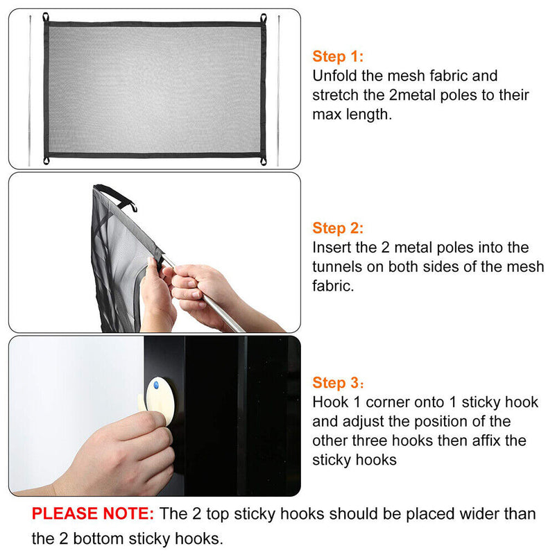 Household Baby Fence Kids Safety Gate Guards Isolation Net for Dog Protecti