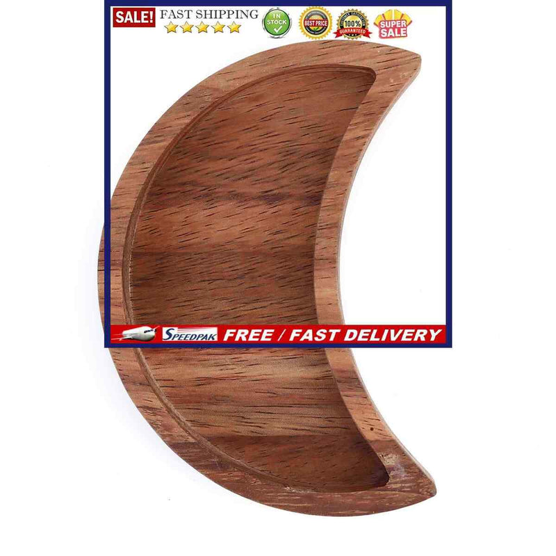 Moon Tray - Crystal Gemstones Storage and Organizer Tray Box Crescent Moon Bowl