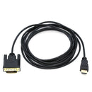 Cable 24+1 Pin Adapter Cables DVI to HDMI-compatible Cable DVI HDMI Cable