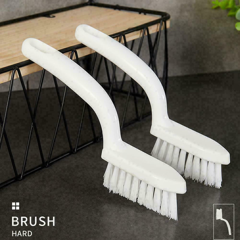 2-in-1 Window Tracks Cleaning Brushes, Hand-held Groove Z3J2 R6O1 Gaps D9F7