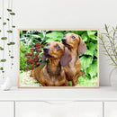 5D DIY Diamond Painting Animal Full Round Drill Wall Decor Art Crafts Mosaic