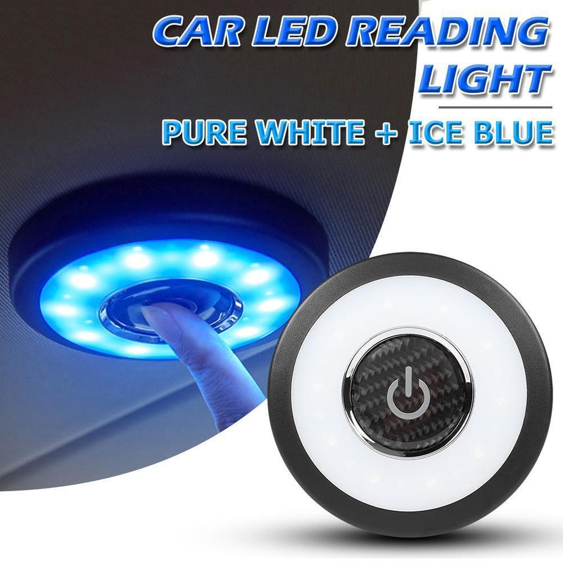 Wireless Touch LED Light Car Interior Reading Dome Trunk Light (White)