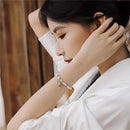 Geometric Zircon Pendant Bracelet Chain Wedding Bracelets Opals Charm Bracelets