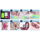 3pcs DIY Handmade Hair Clips Crystal Butterfly Women Hairpin Bars Bobby Pin