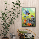 5D DIY Diamond Painting Kits Flying Animals Full Round Drill Wall Decor Craft