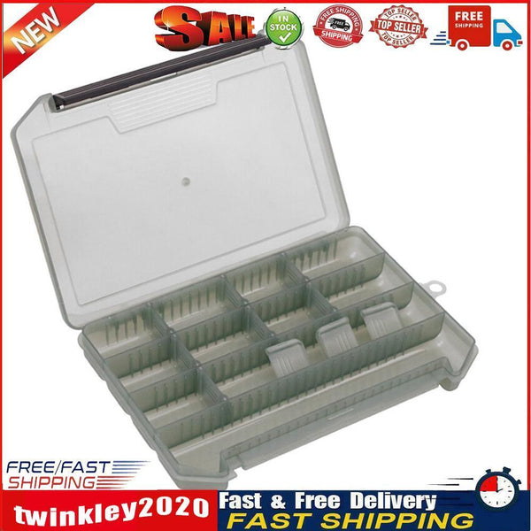 14 Grids Fishing Lure Bait Storage Box Fishing Tackle Tools Jig Hook Case Newly