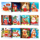 12pcs Diamond Painting Special Shaped DIY Greet Cards Handmade Gifts Mosaic Kits