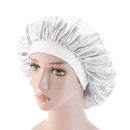Satin Bonnet Silk Sleep Cap Adjustable Large Hair Bonnet with Band for Women