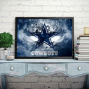 5D DIY Diamond Painting Kits Full Round Drill Cowboys Badge Mosaic Picture Craft