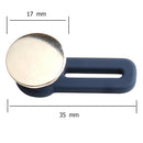 Metal Silicone Button Adjustable Detachable Jeans Button for Clothing (3) Newly