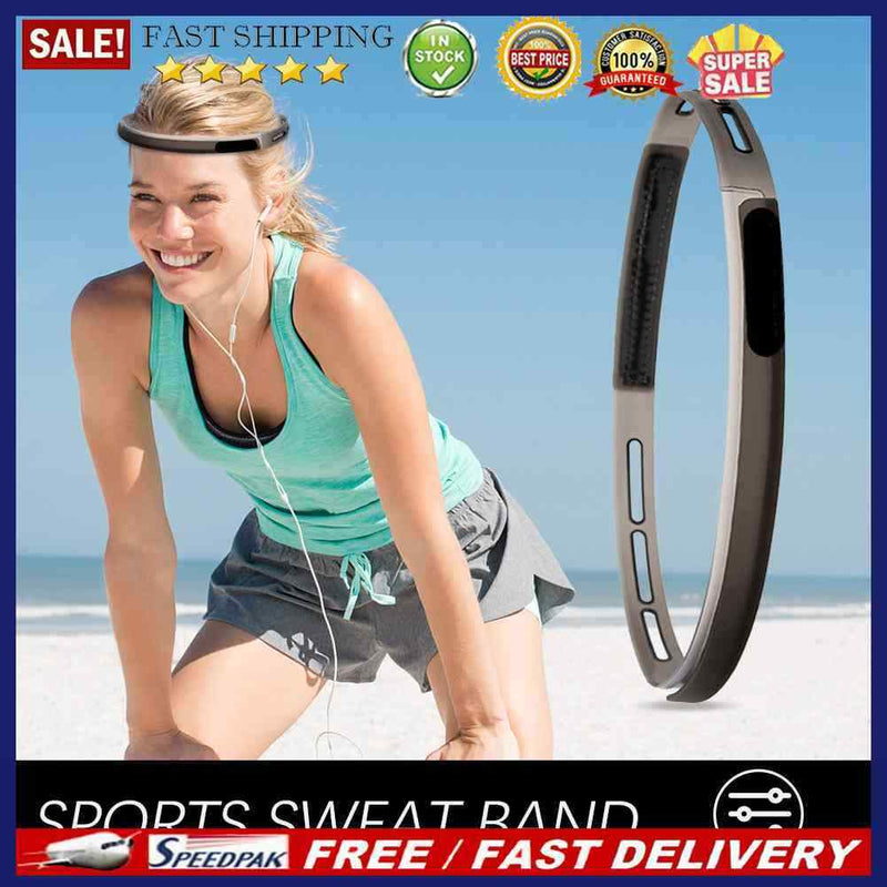 Yoga Hair Band Silicone Sports Sweatband Adjustable Strap for Fitness Essenti