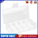 Double Layer Bait Lure Sorting Box Fishing Tackle Case Organizer (10 Slots)