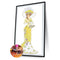 5D DIY Special-shape Diamond Painting Dress Lady Partial Drill Art (Y036) Newly