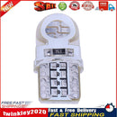 10pcs 12V T10 W5W LED Lamp COB Silicone Shell Car Turn Side Lamps(Blue) Newly