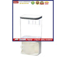 Wall Mounted Dry Food Dispenser Whole Grains Rice Bucket Large 1/2-Grid Storage