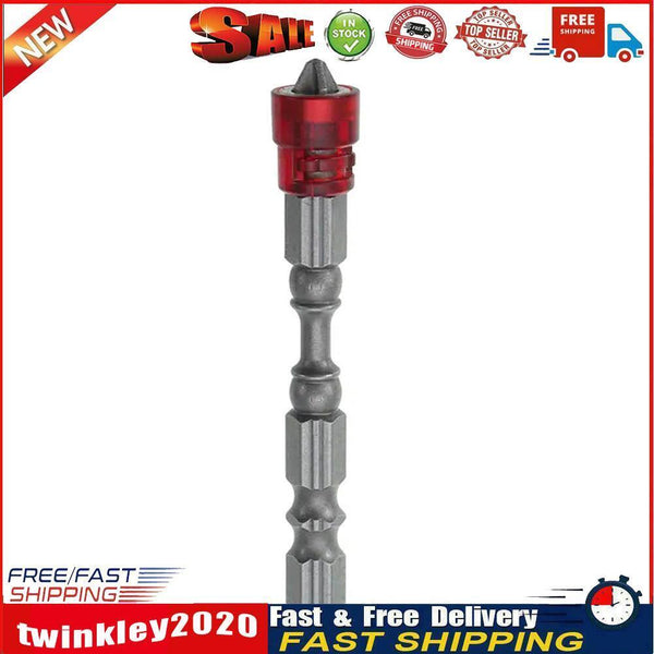 1/4 inch Hex Shank S2 Steel PH2 Magnetic Electric Screwdriver Bits (Red) Newly