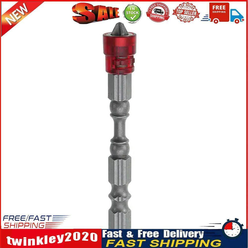 1/4 inch Hex Shank S2 Steel PH2 Magnetic Electric Screwdriver Bits (Red) Newly