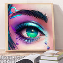 DIY Diamond Painting Kits Bright Eye Makeup Full Round Drill Home Decoration