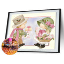 5D DIY Full Round Drill Diamond Painting Kids Presents Rhinestone Artwork