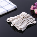 50pcs/set Pro Perm Rod Long Hair Curler Replacement Elastic Rubber Band (A)