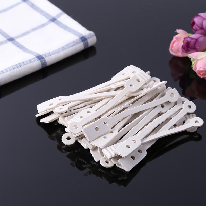 50pcs/set Pro Perm Rod Long Hair Curler Replacement Elastic Rubber Band (A)