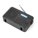 Multifunctional Portable Radio With DAB+ and FM Receiver 3.5mm Stereo Outpu