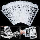 Baking Tool Plastic Lace Decoration Template Cake Stencils Flower Spray