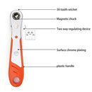 Ratchet Wrench Screwdriver Bit Set 1/4 inch Drive Universal Spanner Key Set