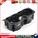 Car Center Console Water Cup Holder for Mercedes W205 (Black Carbon Fibre) Newly