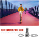 Stainless Steel Rear Back Wheel Fixed Bolt Screw 2 Set for M365 Electric Scooter