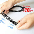 M365 90cm Line Cable Elastic Spiral Wire Winder Organizer Winding Protection