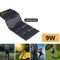 Solar Cells Charger 9W Foldable USB 5V Outdoor Solar Panels for Phone Charg