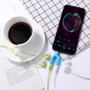 3.5mm Extension Earphone Audio Splitter 1 Male to 2 Female Adapter (Blue)