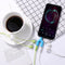 3.5mm Extension Earphone Audio Splitter 1 Male to 2 Female Adapter (Blue)