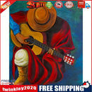 Frameless Oil Paint By Numbers Guitar Singer DIY Canvas Picture Craft Kit