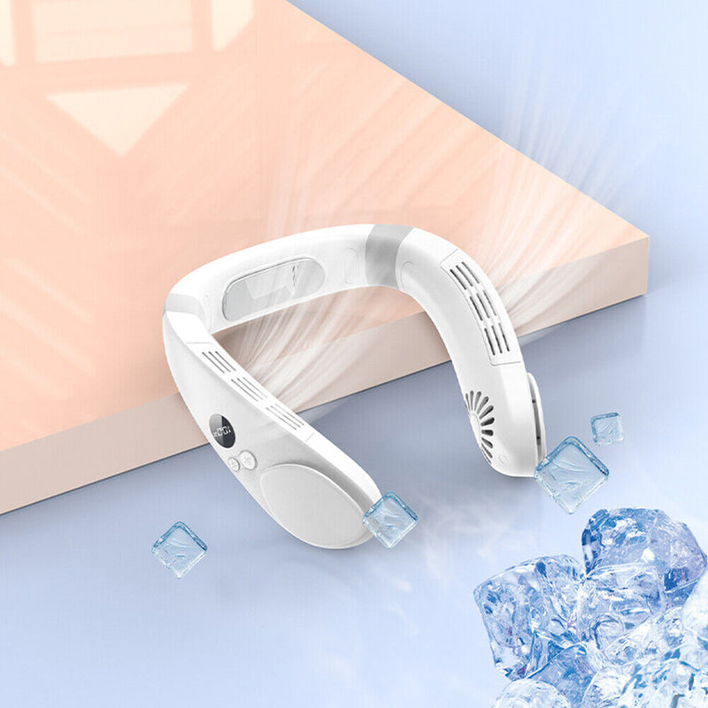 Portable Hanging Neck Fan Air Conditioning Cool Electric Outdoor Wearable Fans