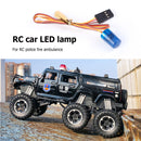 Bright LED 4.8-6V Rotating Flashing RC Light for RC Firefighting Ambulance Car
