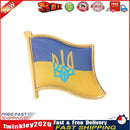 1pcs 22mm Ukraine Map Lapel Pin Brooch Clothing Accessories(B Epoxy) Newly