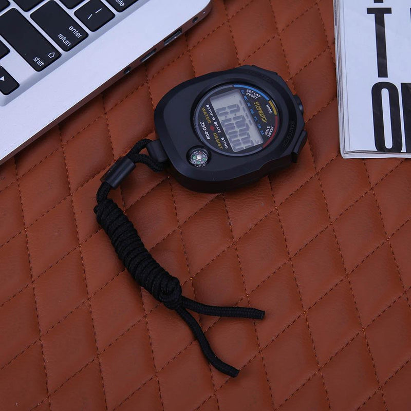 Waterproof LCD Digital Stopwatch Timer Chronograph Counter Sport Alarm Newly