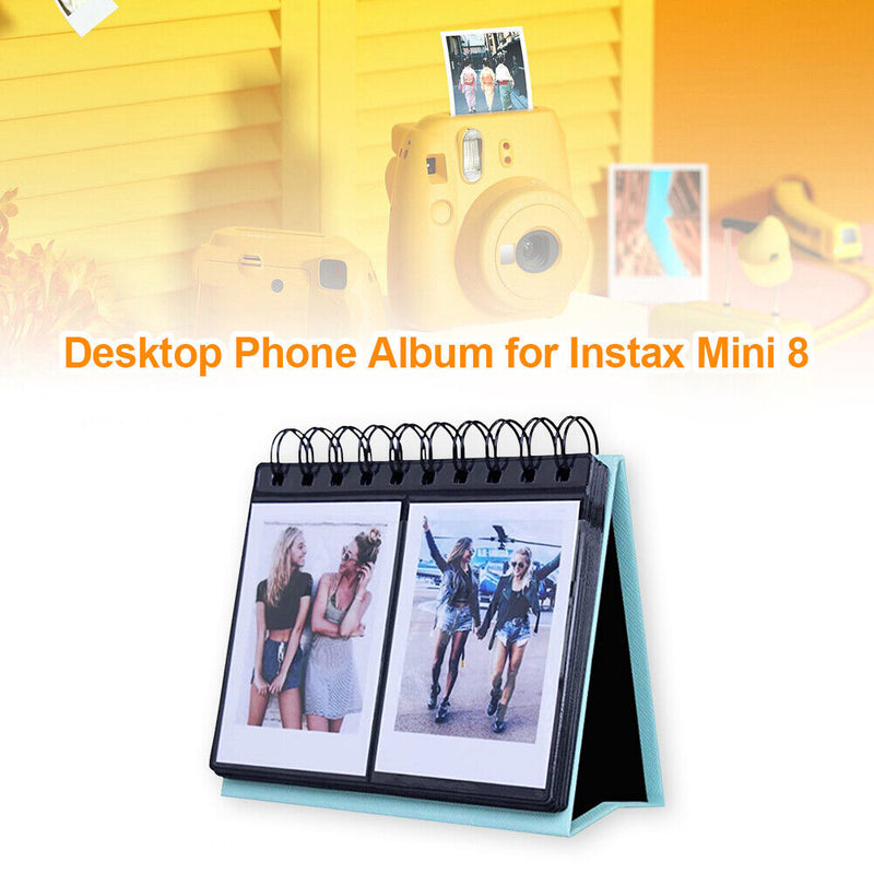 68 Pockets Desktop Photo Album for Instax Mini 8 9 90 70 25 3-inch Film