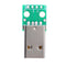 10pcs 4Pin USB Adapter Board USB Male Plug to DIP 2.54mm Welded Adapter Pla