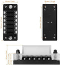 Light Marine Boat Block Fuse Box Plastic Cover Blade Fuse Holder Car Accessory