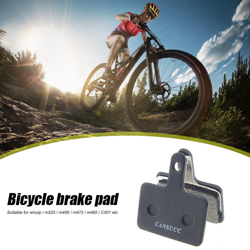 Semi-Metallic MTB Bike Bicycle Brake Pads Cycling Braking System Disc 4 Pairs