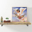 5D DIY Diamond Painting Angel Girl Full Drill Art Wall Pictures Rhinestone Gift